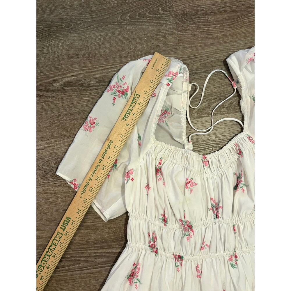 H&M Cottagecore Floral Milkmaid Dress M 🌸​ - Picture 7 of 12